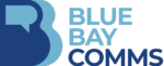 blue bay comms logo transparent